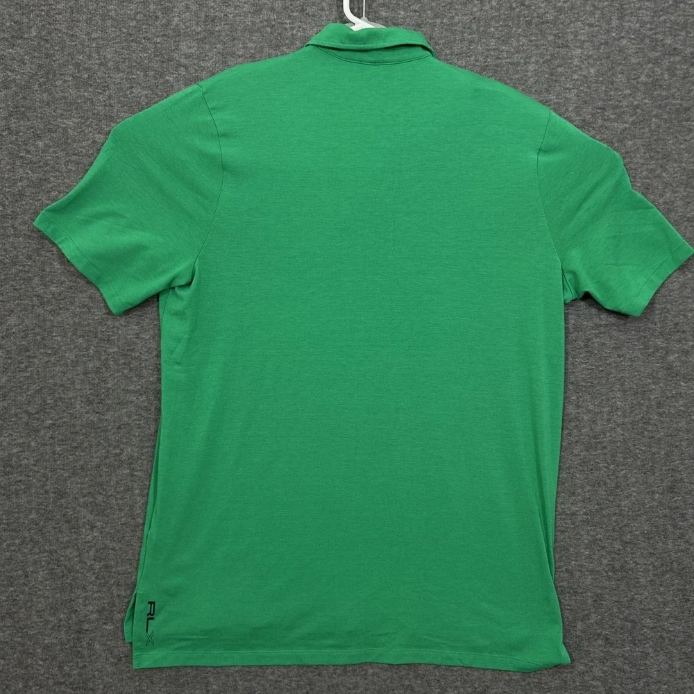 Ralph Lauren RLX Polo Shirt Mens XL Performance Golf Stretch Polyester‎ Blend